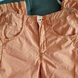 Orange Cargo Pants